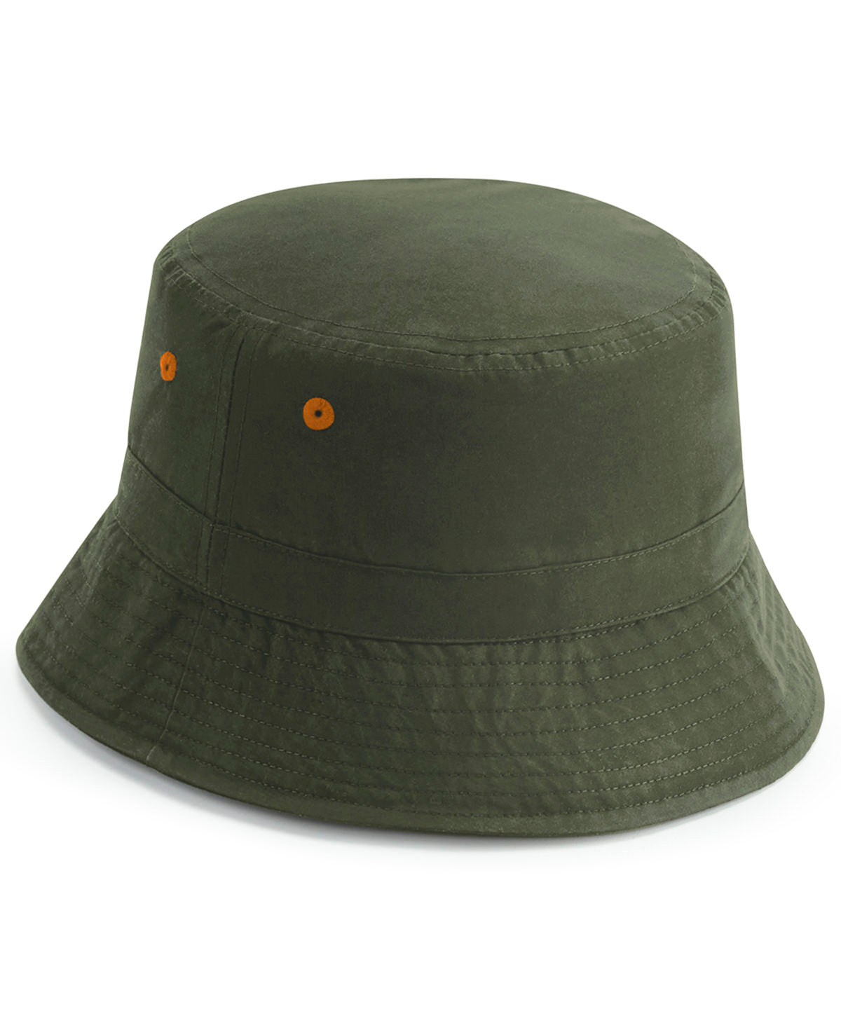 Recycled Polyester Bucket Hat - B84R - Olive Green - Customisable Hats