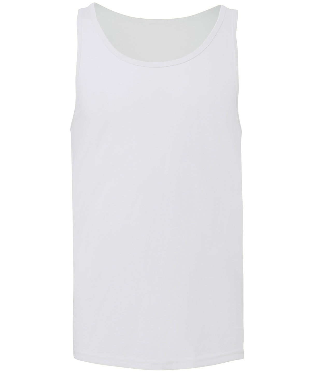 Canvas Unisex Jersey Tank - CA3480 - White - Customisable T-Shirt