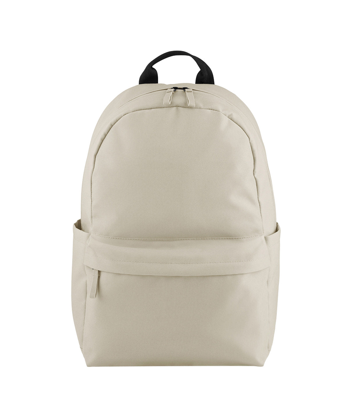 Premium Recycled Backpack - BG185 - Natural Stone O S - Customisable Bags