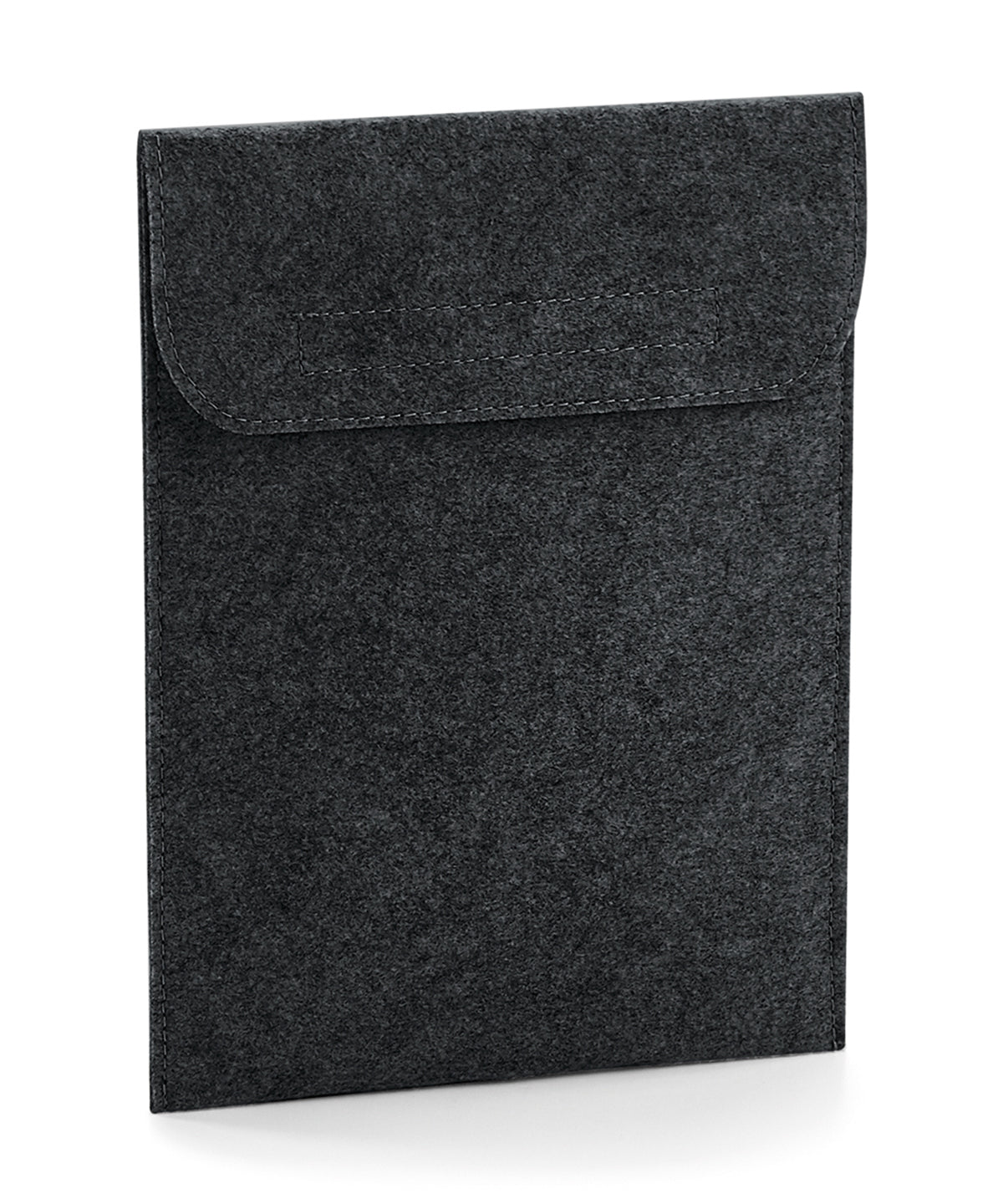 Felt Ipad Slip - BG727 - Charcoal Melange O S - Customisable Bags