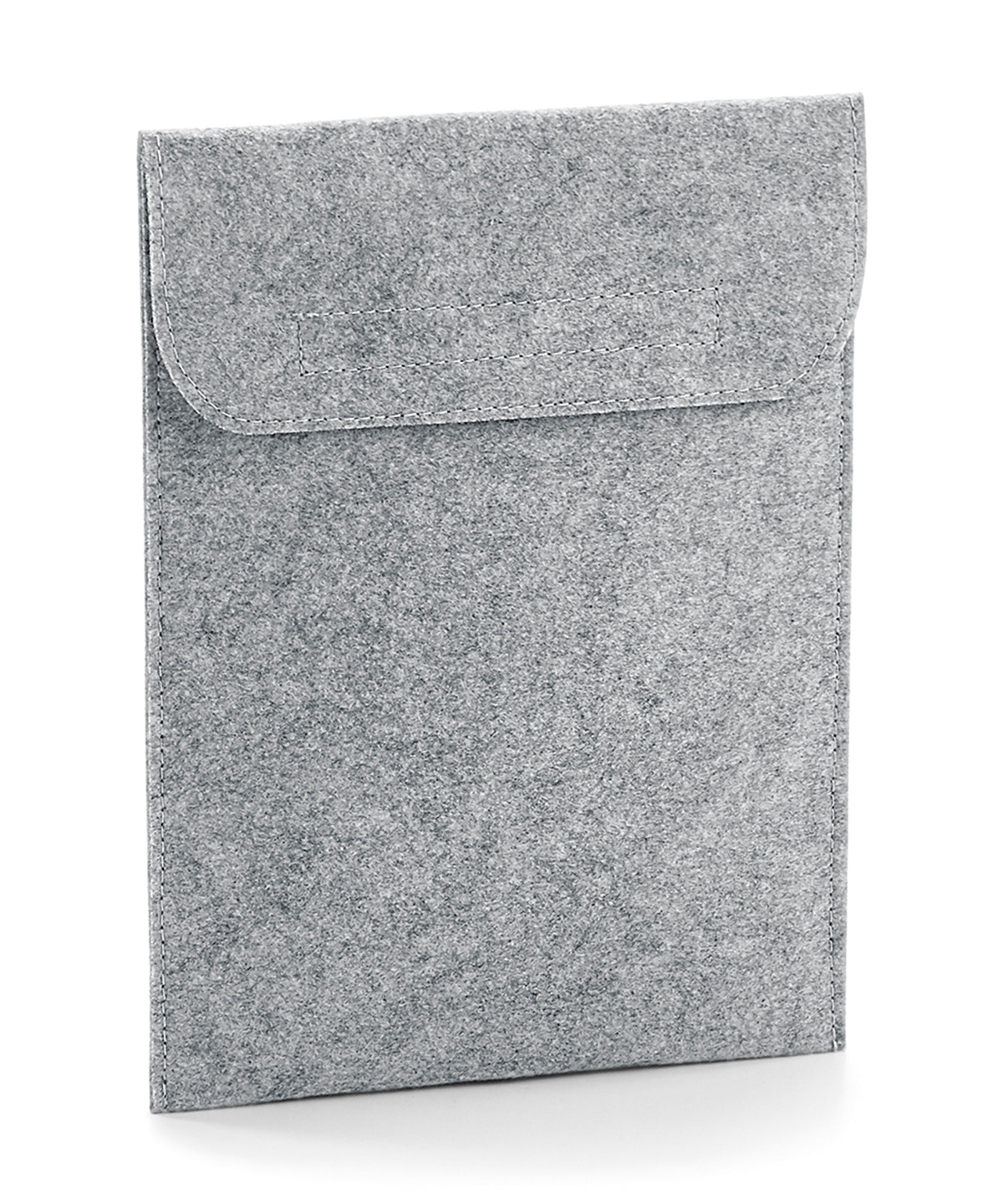 Felt Ipad Slip - BG727 - Grey Melange O S - Customisable Bags