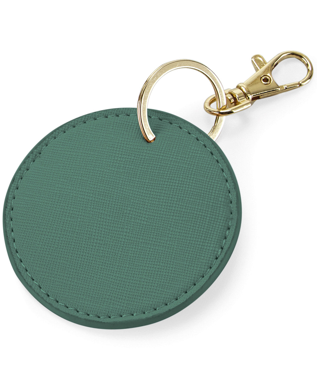 Boutique Circular Key Clip - BG745 - Sage Green O S - Customisable Bags