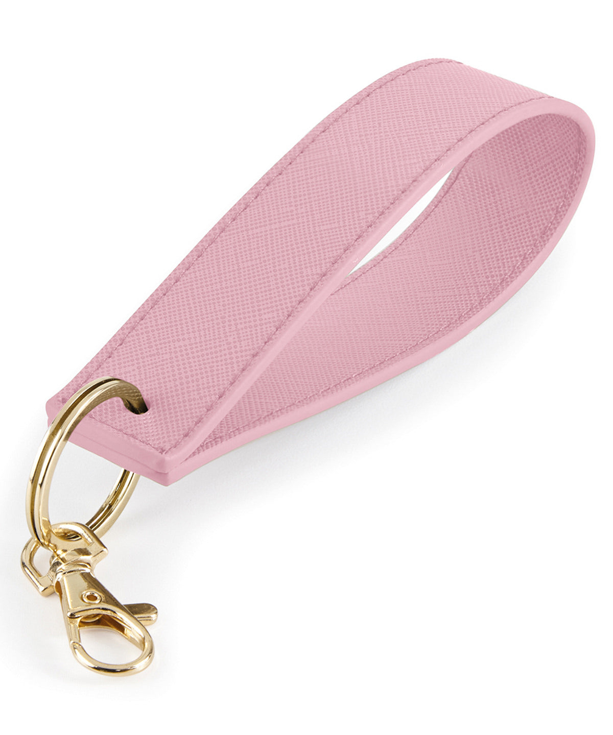 Boutique Wristlet Keyring - BG747 - Dusky Pink O S - Customisable Bags