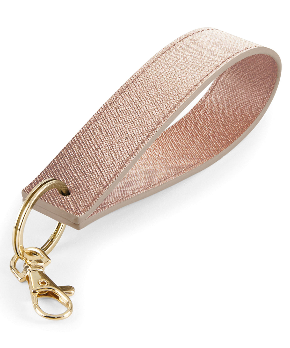 Boutique Wristlet Keyring - BG747 - Rose Gold O S - Customisable Bags