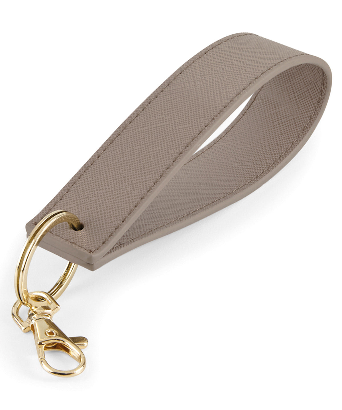 Boutique Wristlet Keyring - BG747 - Taupe O S - Customisable Bags