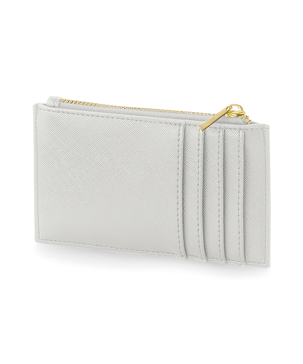 Boutique Card Holder - BG754 - Soft Grey O S - Customisable Bags