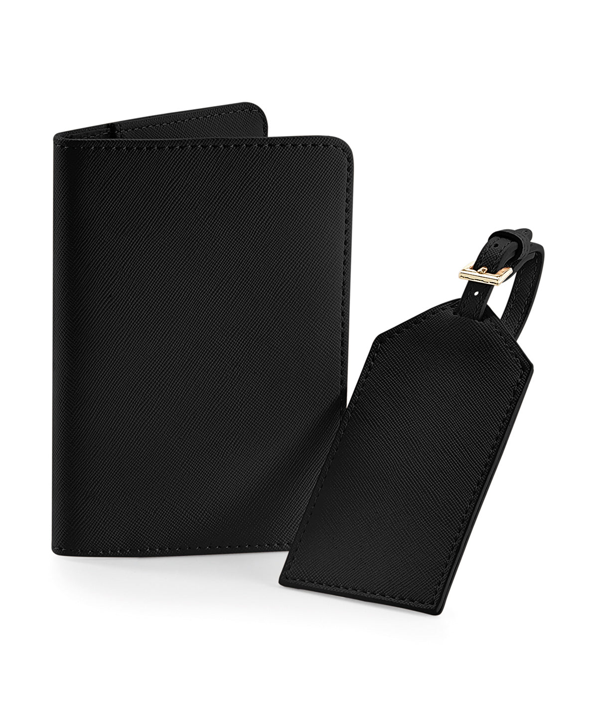 Boutique Travel Set - BG755 - Black O S - Customisable Bags