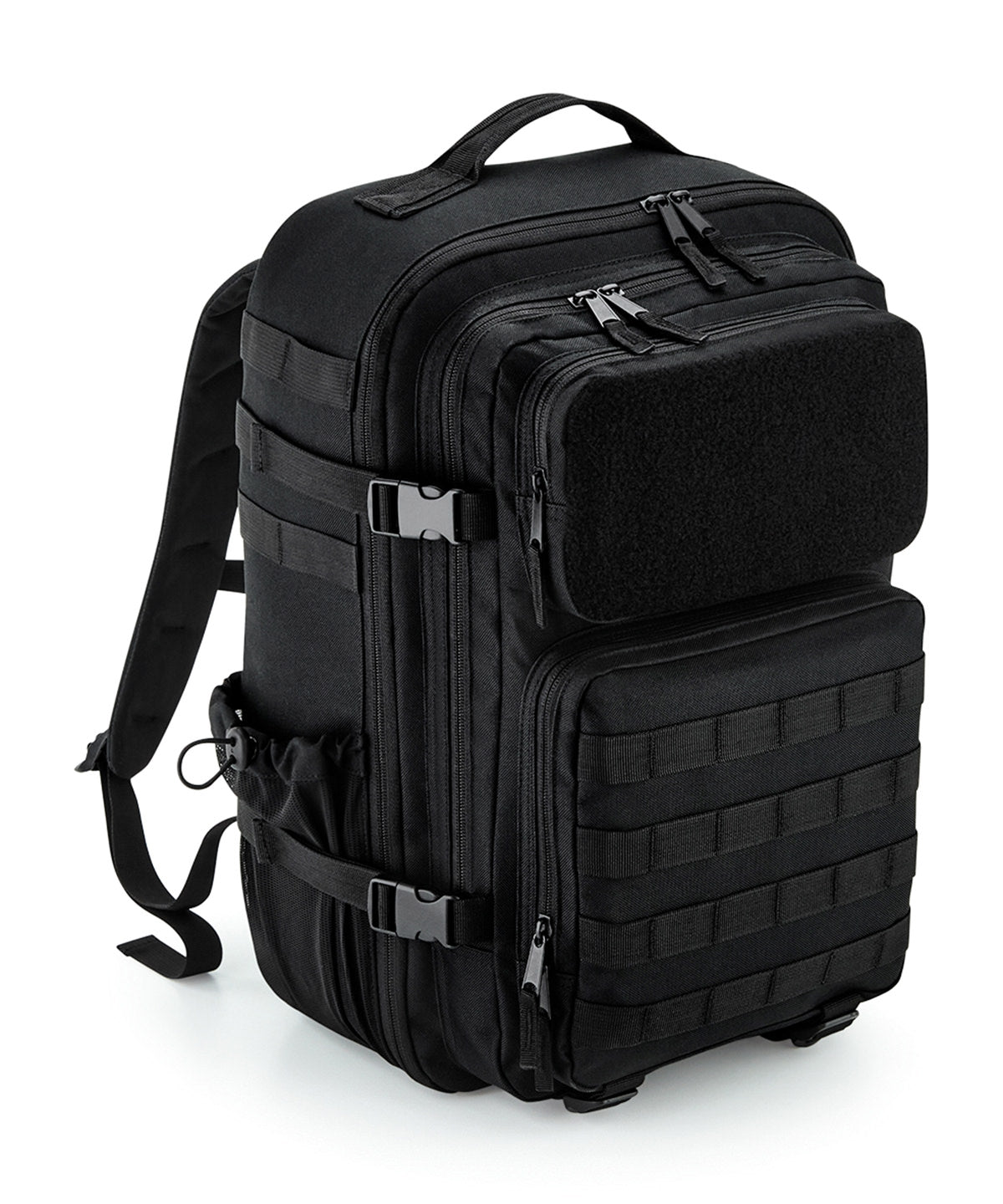 Molle Tactical 35L Backpack - BG850 - Black O S - Customisable Bags