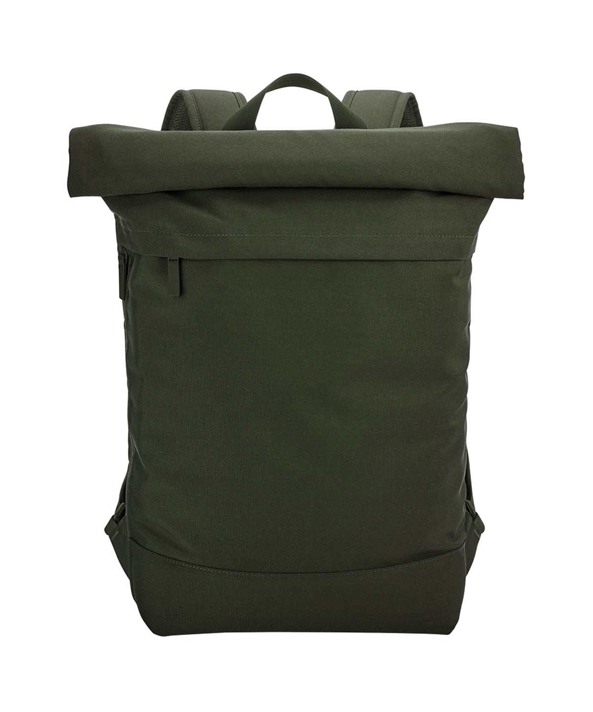 Simplicity Roll Top Backpack - BG870 - Pine Green O S - Customisable Bags