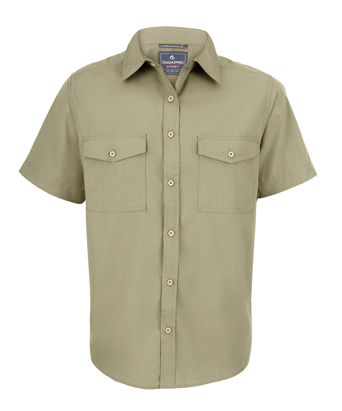 Kiwi SS Shirt - CES003 - Pebble - Customisable Shirts