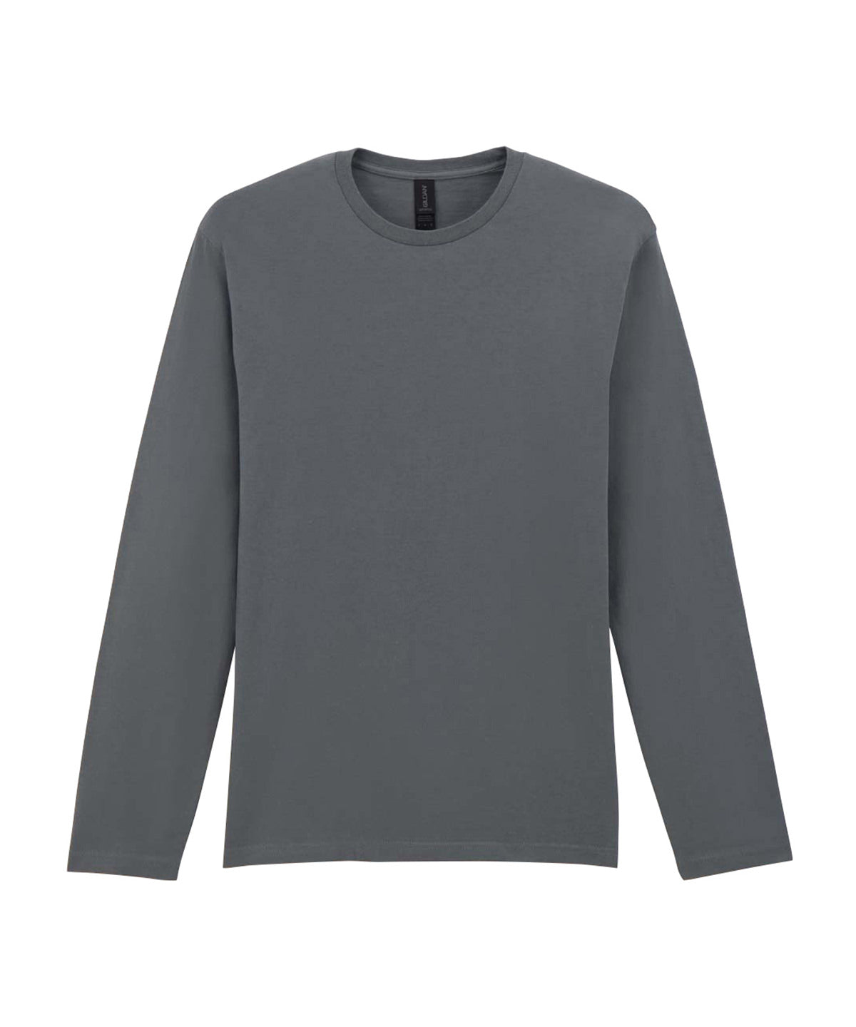 Softstyle Adult Long Sleeve Tee - 64400 - Charcoal - Customisable