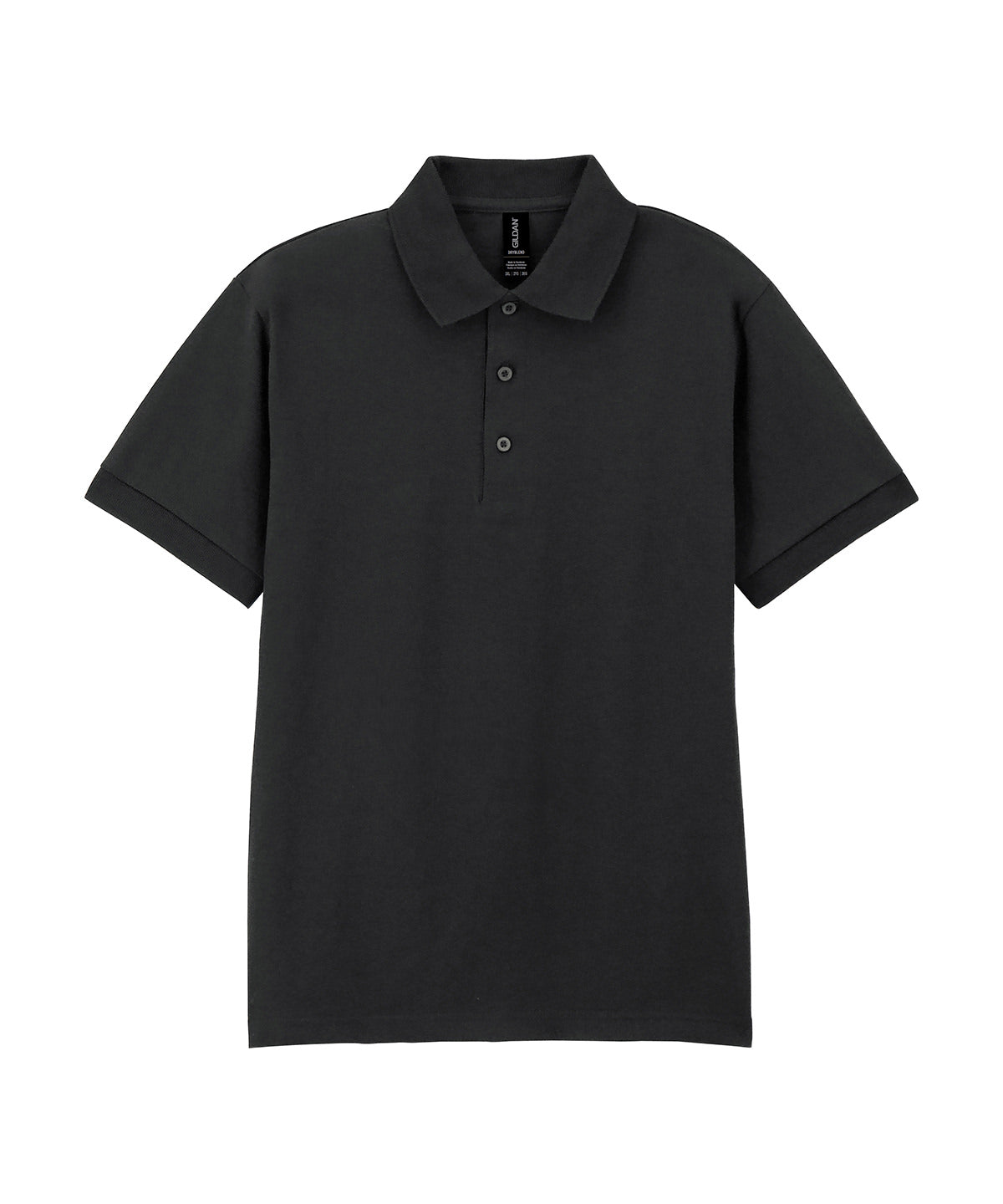 Adult Jersey Polo DryBlend - 8800 - Black - Customisable Polo Shirts
