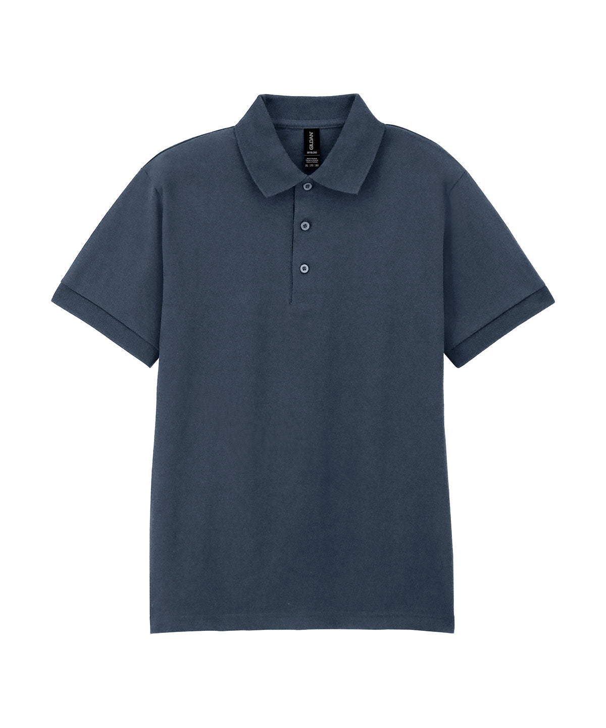 Adult Jersey Polo DryBlend - 8800 - Dark Heather - Customisable Polo Shirts
