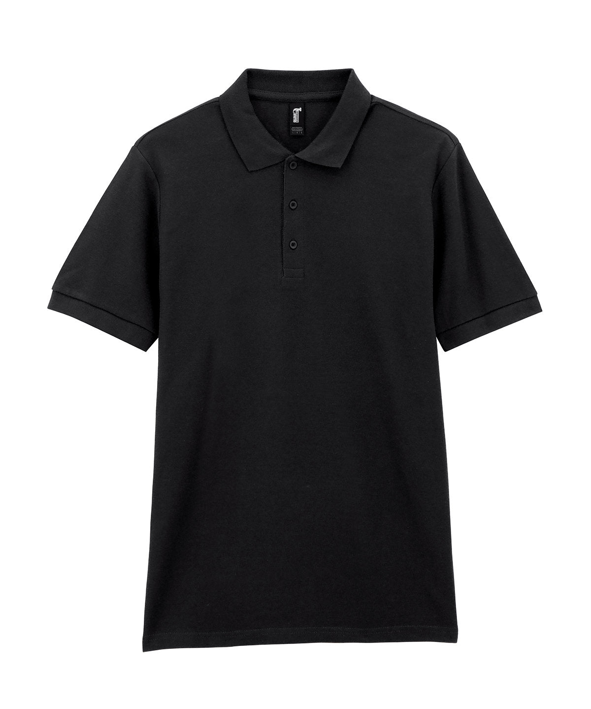 Premium Cotton Adult Pique Polo - 85800 - Black - Customisable Polo Shirts