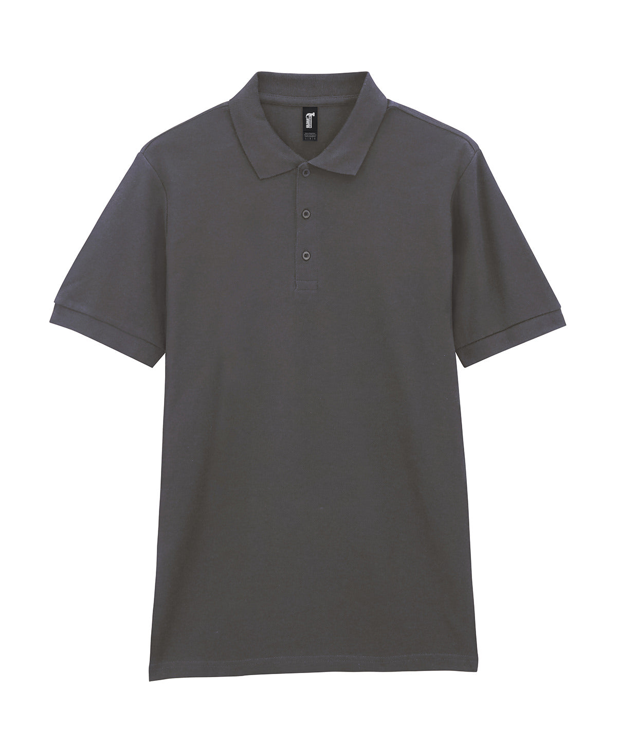 Premium Cotton Adult Pique Polo - 85800 - Charcoal - Customisable Polo Shirts