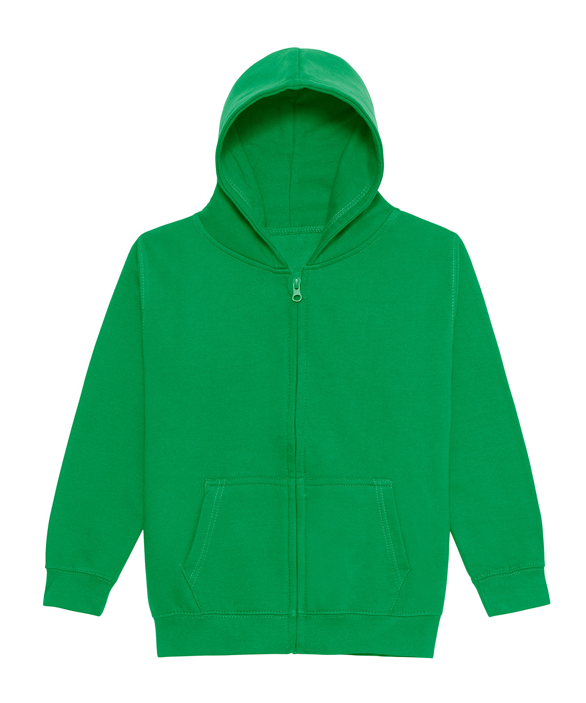 Kids zoodie - JH50J - Kelly Green - Customisable Hoodies