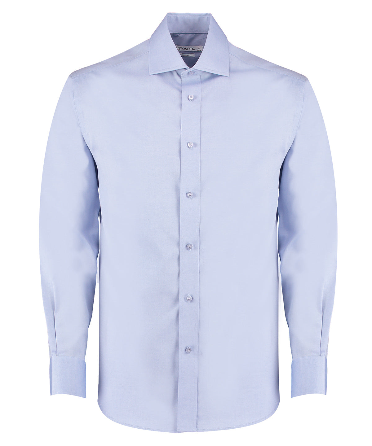 Mens LS Premium Oxford Shirt - KK118 - Light Blue - Customisable Corporate Wear