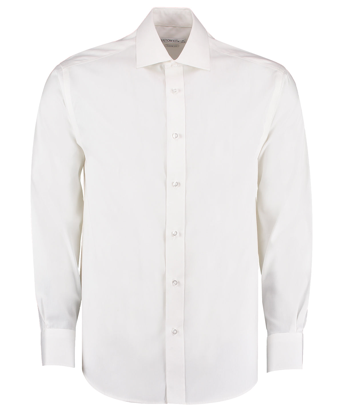 Mens LS Premium Oxford Shirt - KK118 - White - Customisable Corporate Wear