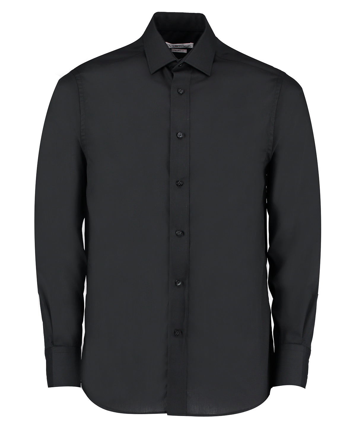Men LS Tailored Busines Shirt - KK131 - Black - Customisable Corporate Wear