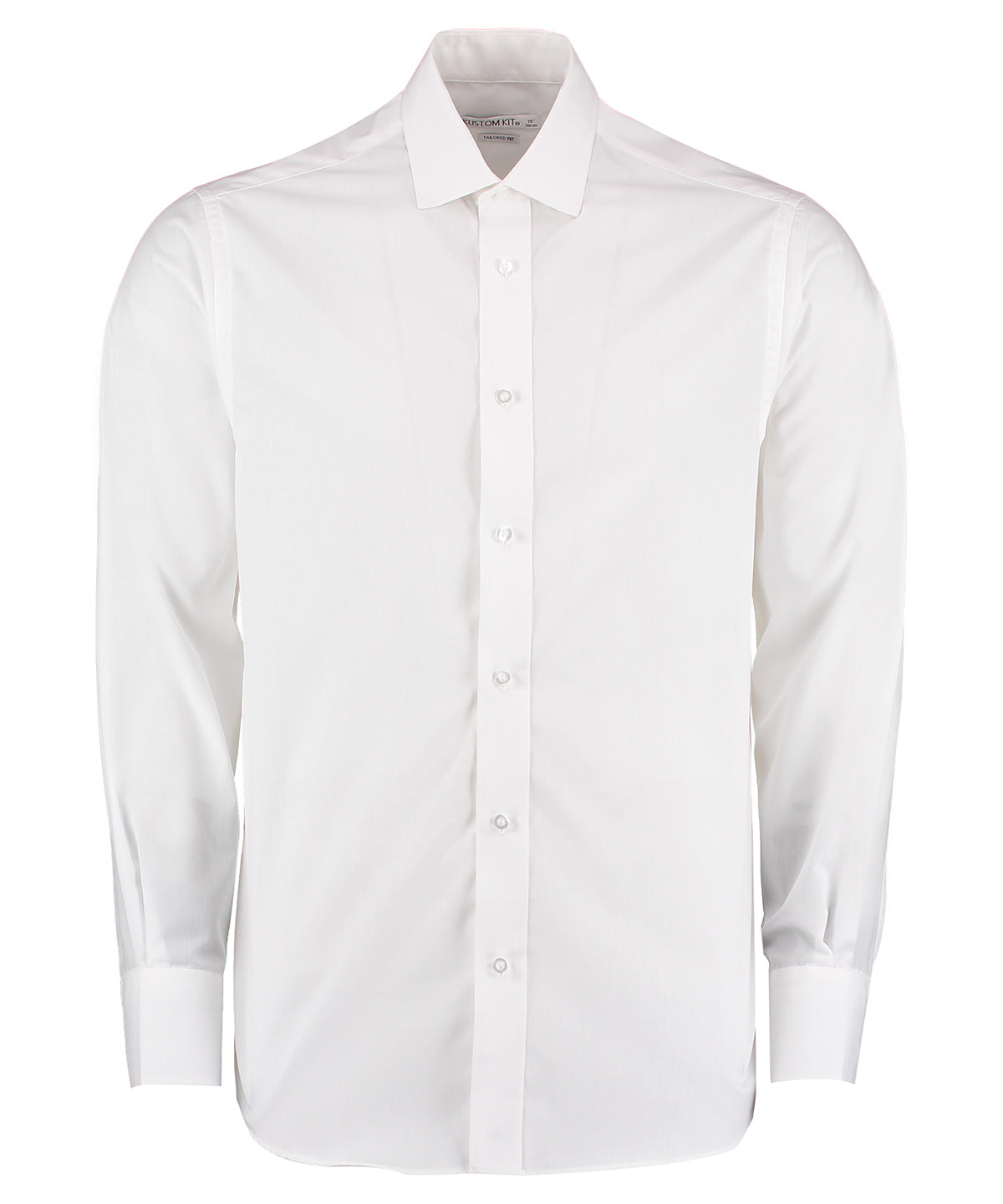 Men LS Tailored Busines Shirt - KK131 - White - Customisable Corporate Wear