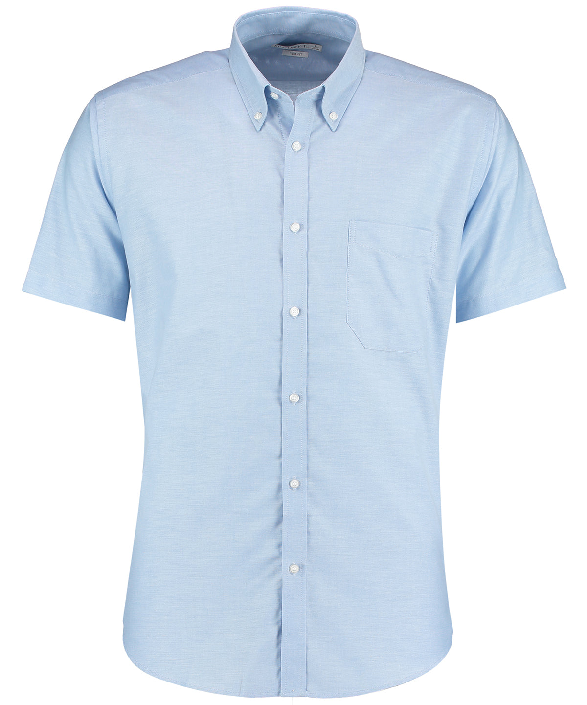 Mens SS Slim Workwear Shirt - KK183 - Light Blue - Customisable Corporate Wear