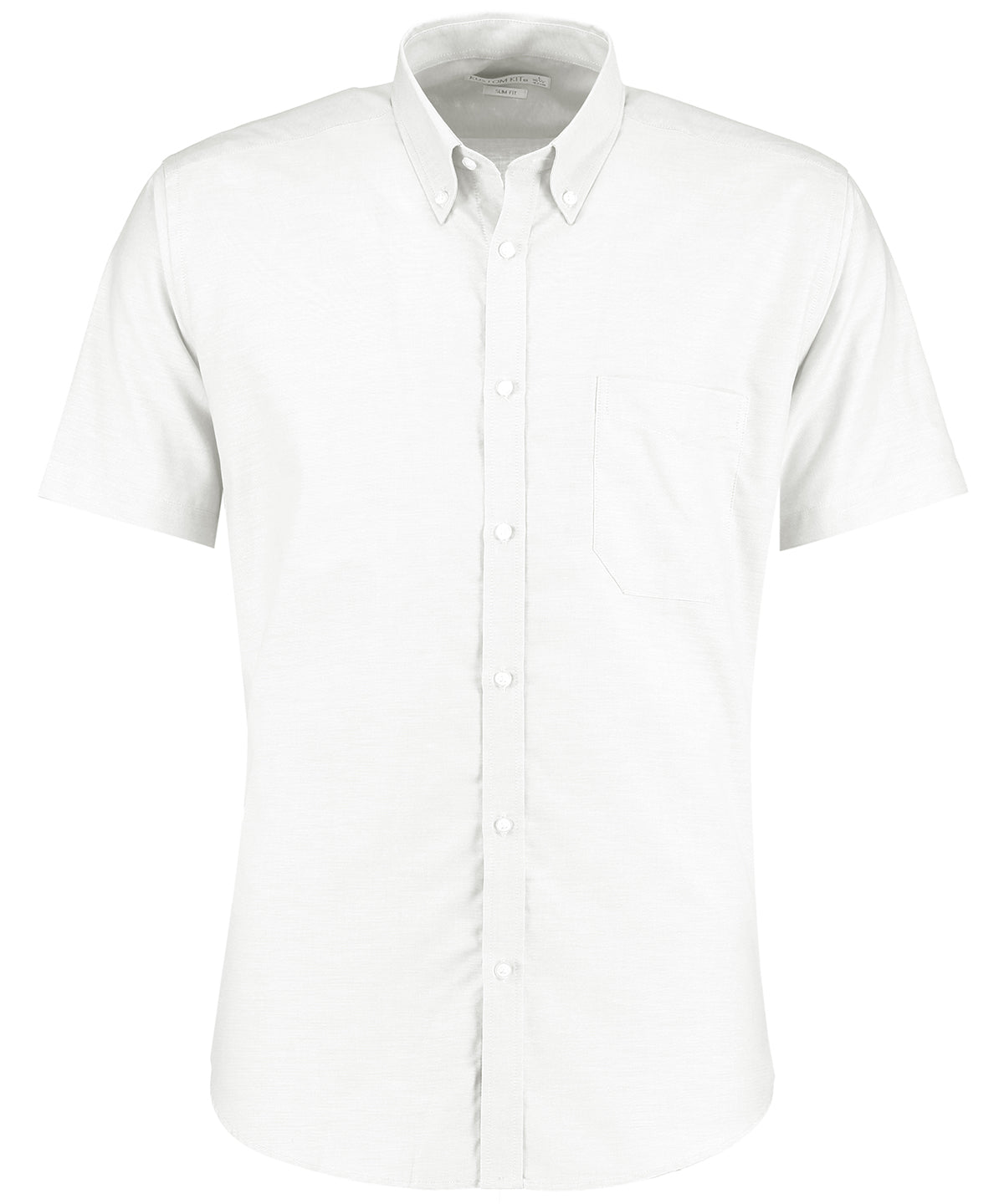 Mens SS Slim Workwear Shirt - KK183 - White - Customisable Corporate Wear