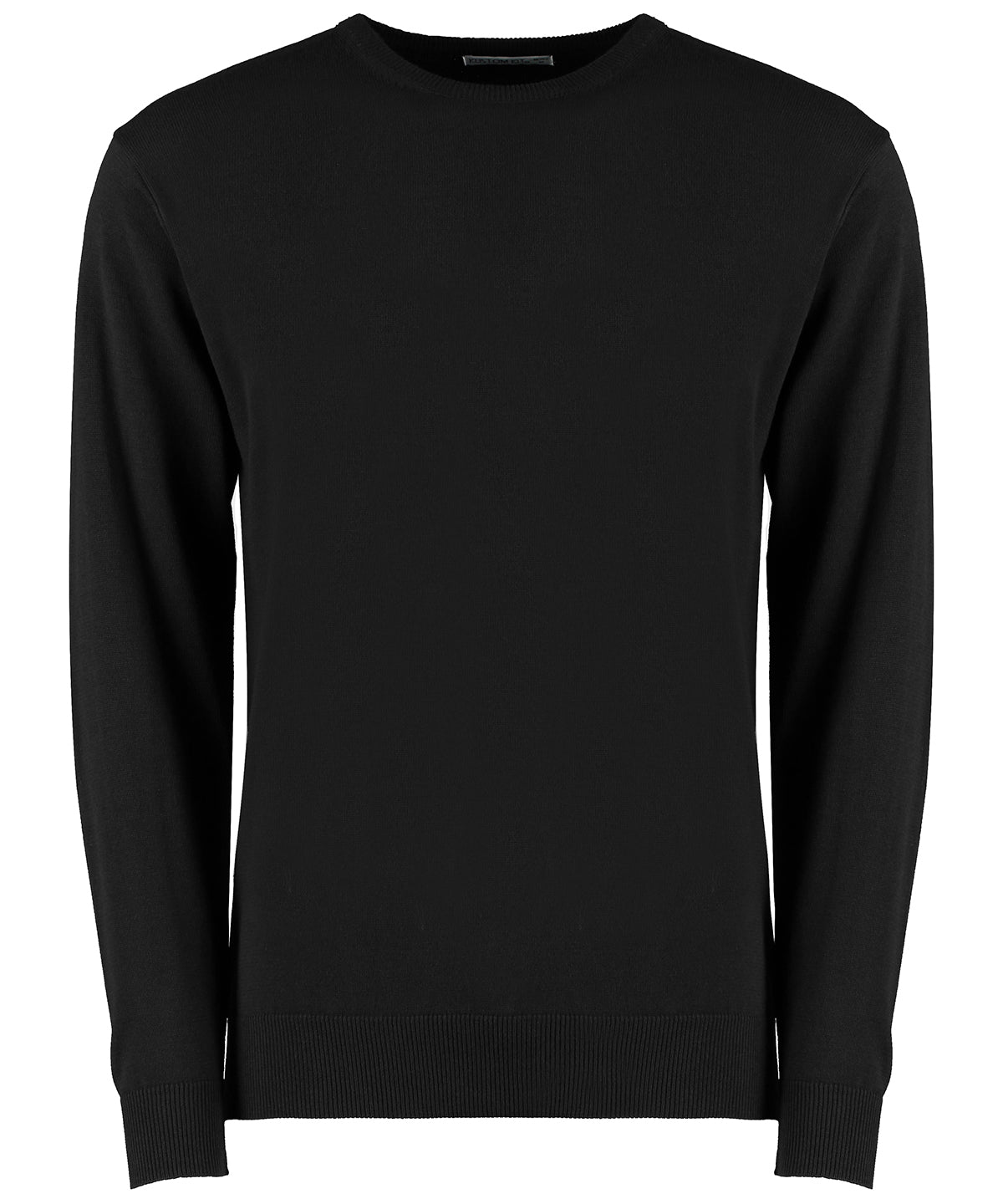 Men Arundel Crew Neck Sweater - KK253 - Black - Customisable Sweatshirts