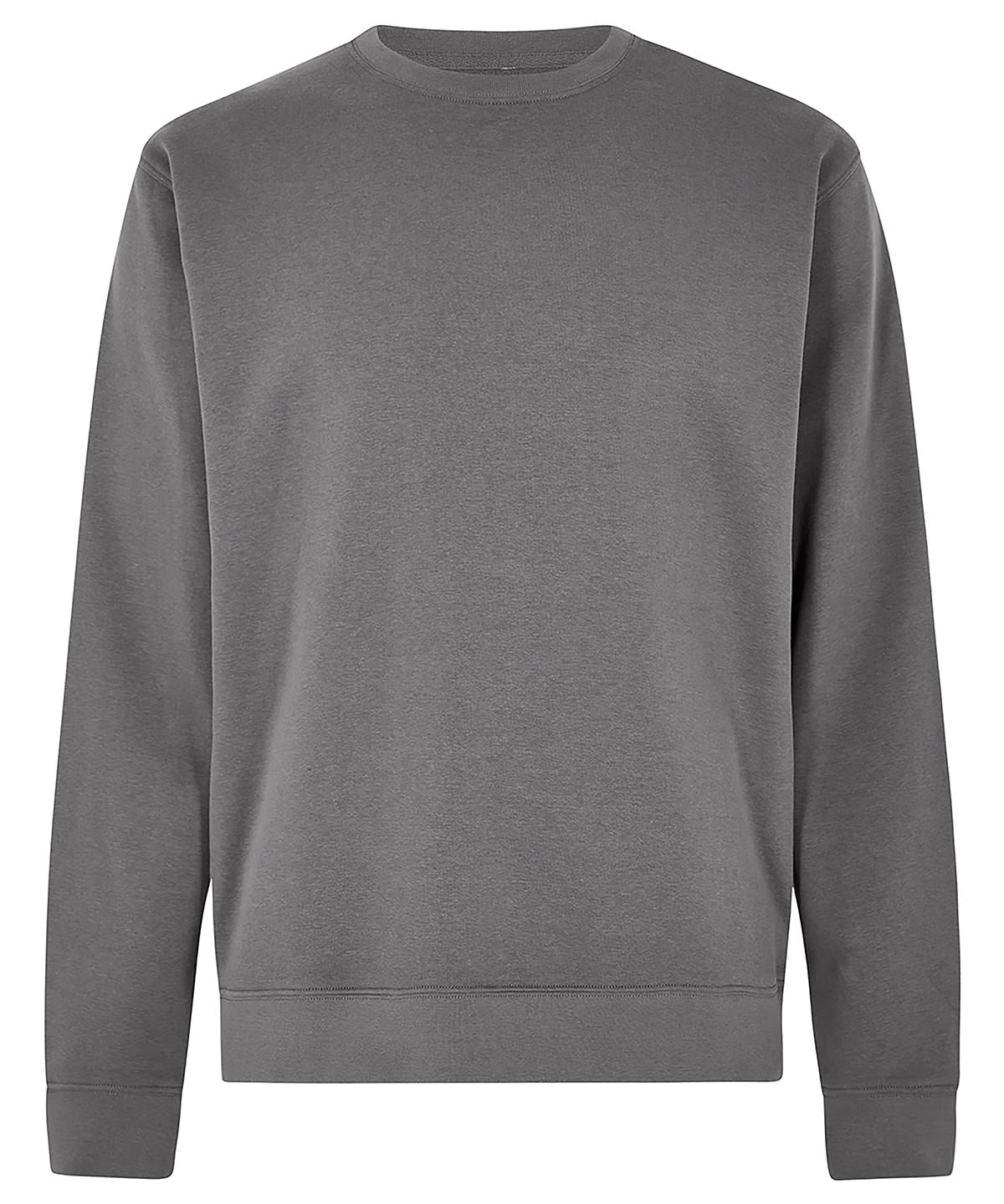 Regular Fit Sweatshirt - KK332 - Dark Grey - Customisable Sweatshirts