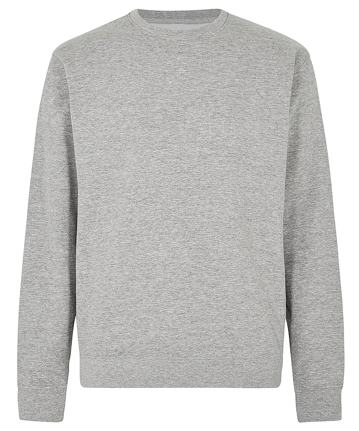 Regular Fit Sweatshirt - KK332 - Heather Grey - Customisable Sweatshirts