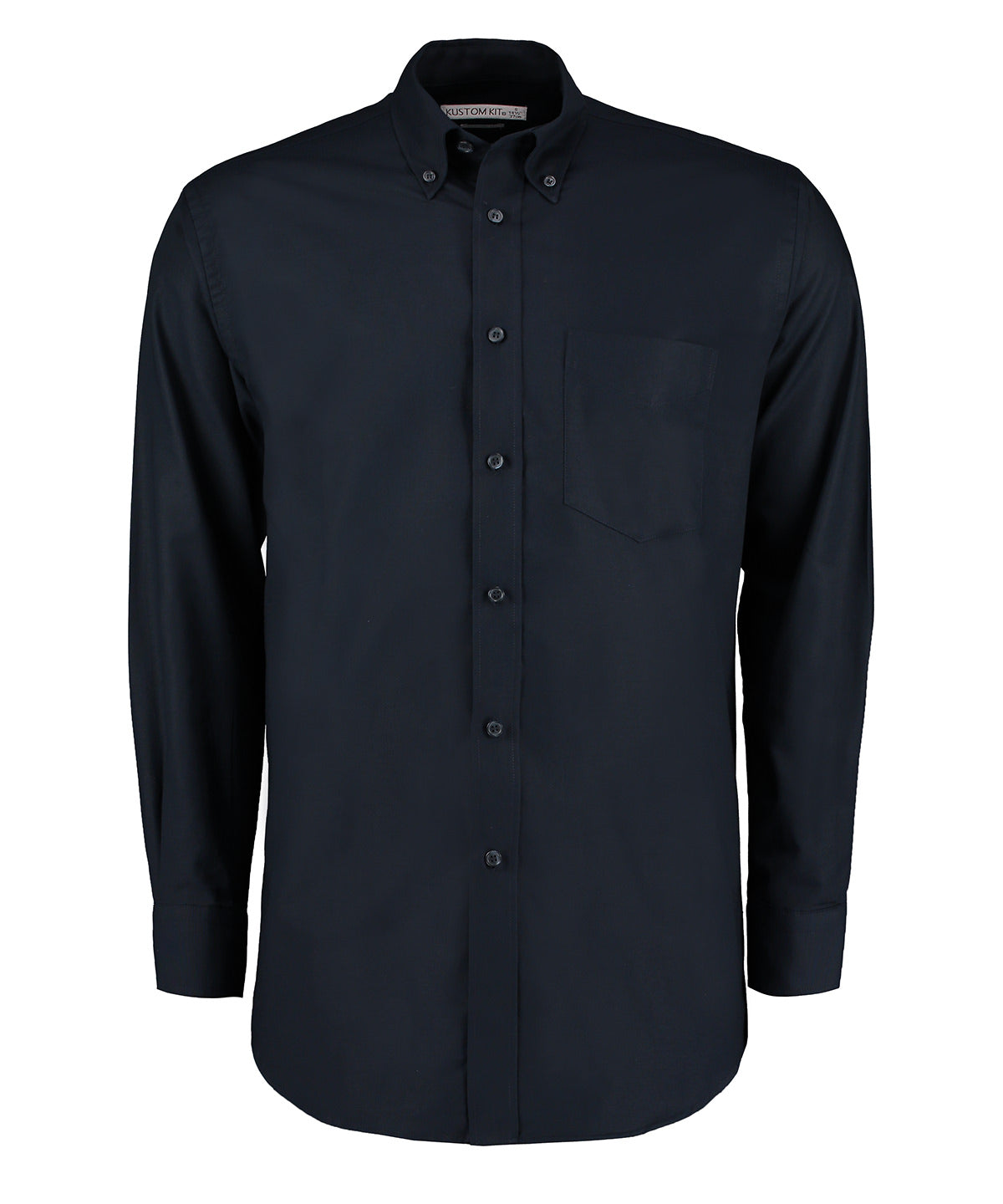 Classic Fit Long Sleeve Workwear Oxford Shirt - KK351 - French Navy - Customisable Corporate Wear
