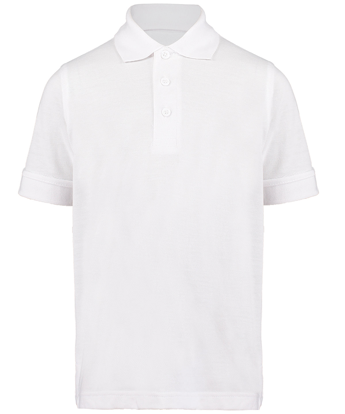 Kids Klassic Superwash Polo - KK406 - White - Customisable Polo Shirts