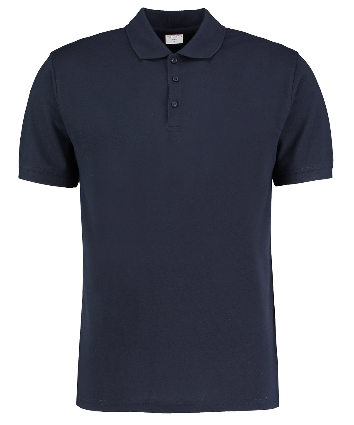 Mens Slim Superwash Polo - KK413 - Navy - Customisable Polo Shirts