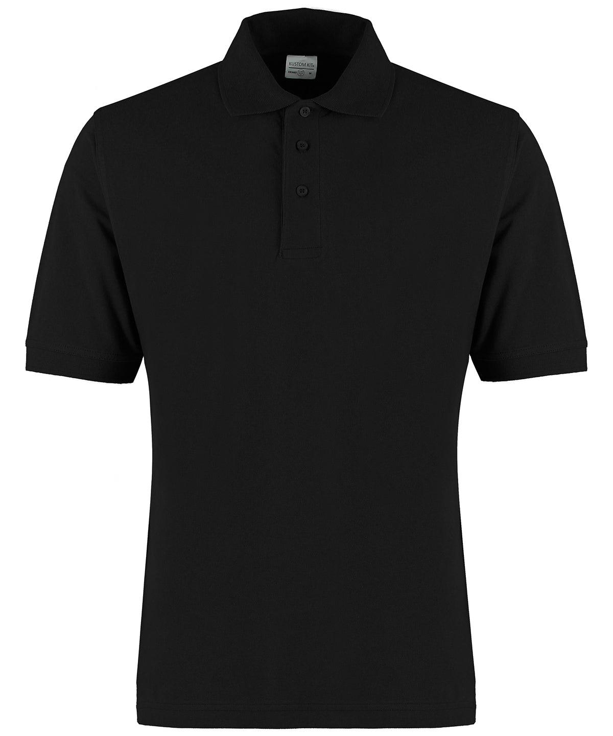 Cotton Klassic Superwash Polo - KK460 - Black - Customisable Polo Shirts