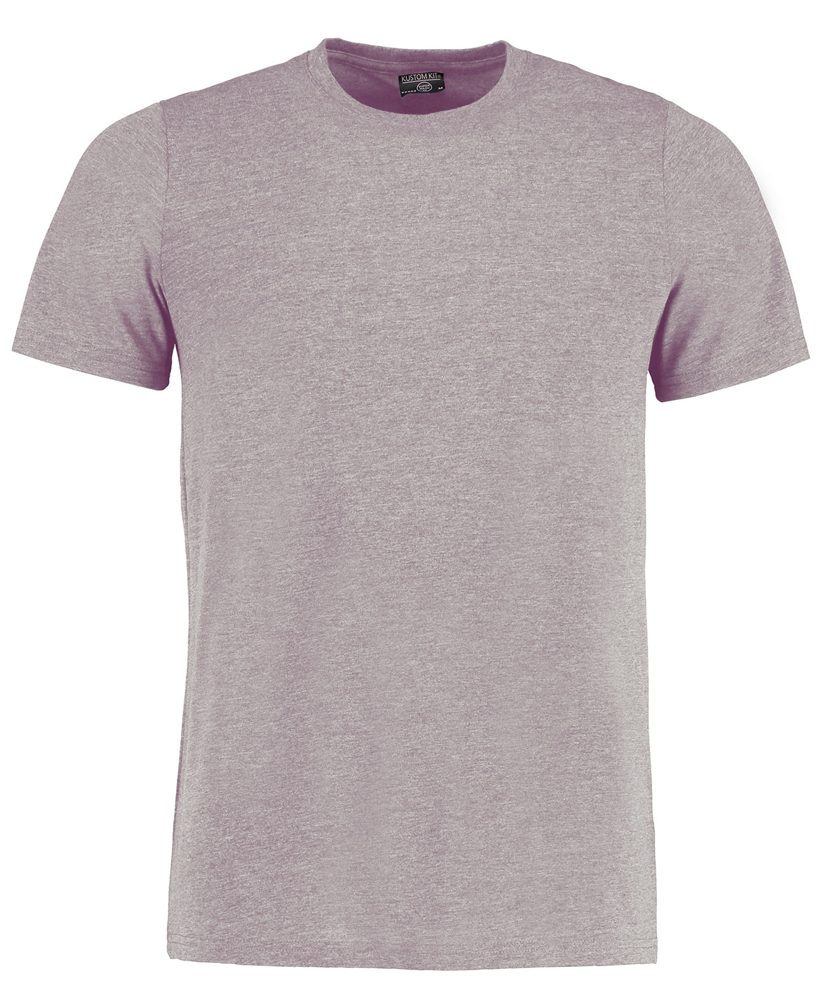 Mens Fashion Superwash Tee - KK504 - Light Grey Marl - Customisable T-Shirt