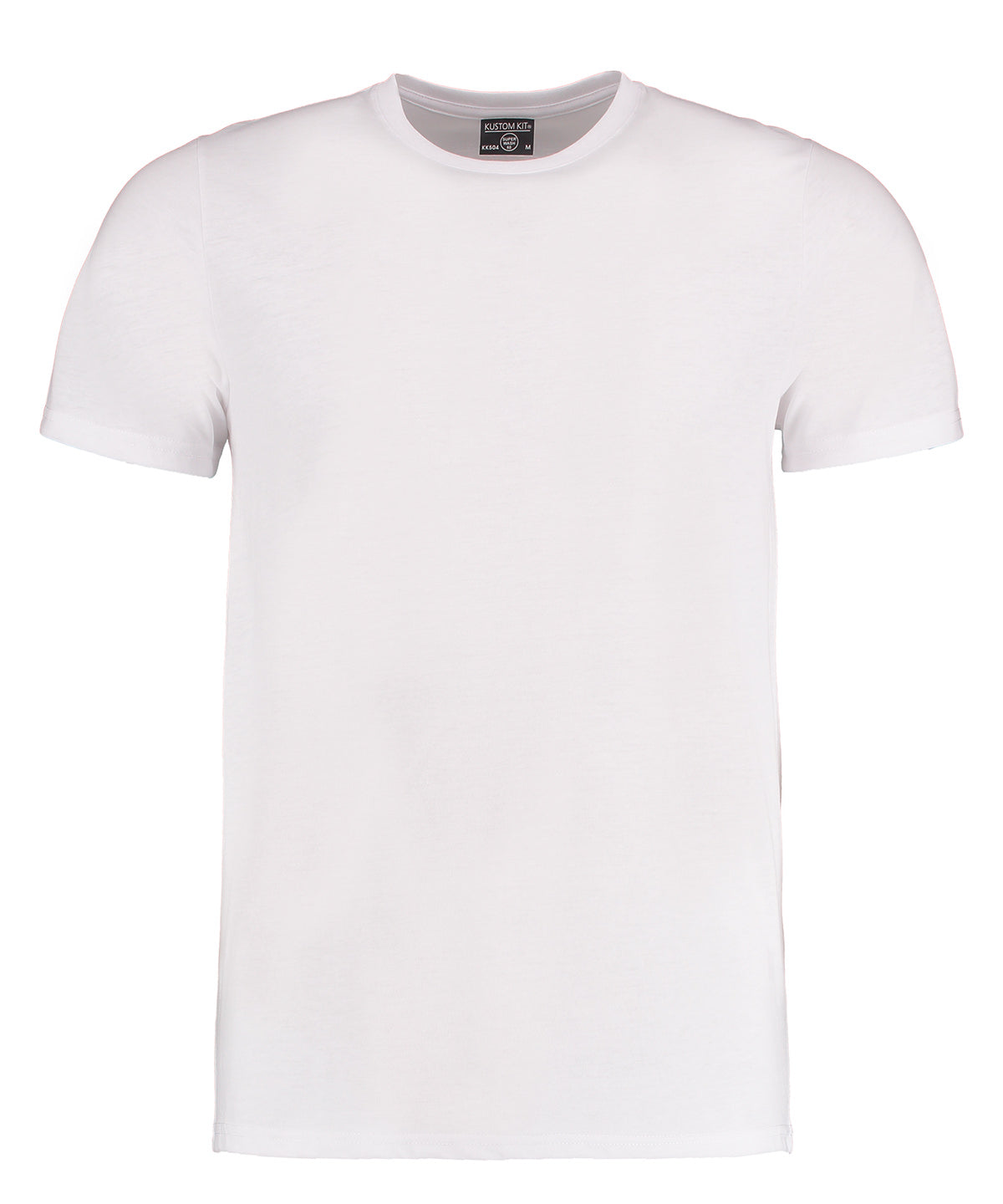 Mens Fashion Superwash Tee - KK504 - White - Customisable T-Shirt