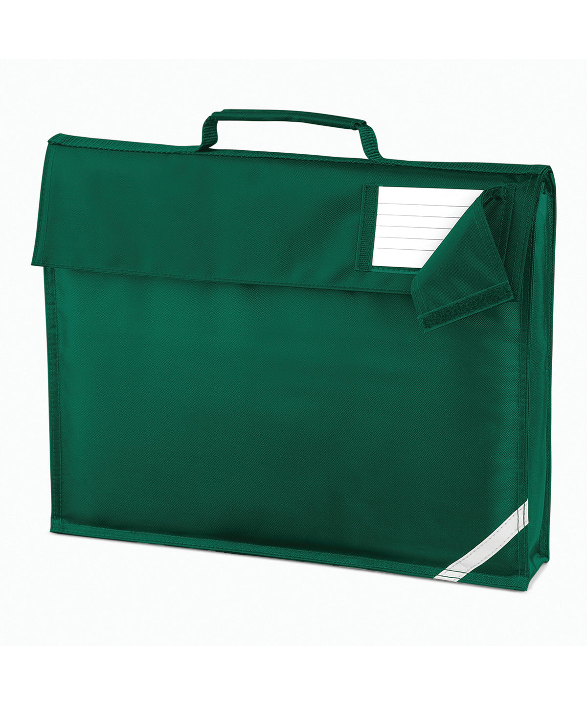 Junior Book Bag - QD51 - Bottle Green O S - Customisable Bags