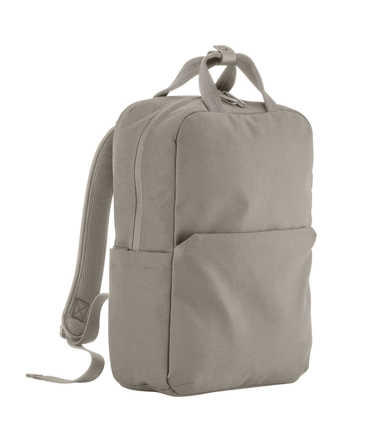 Stockholm Laptop Backpack - QD271 - Natural Stone O S - Customisable Bags