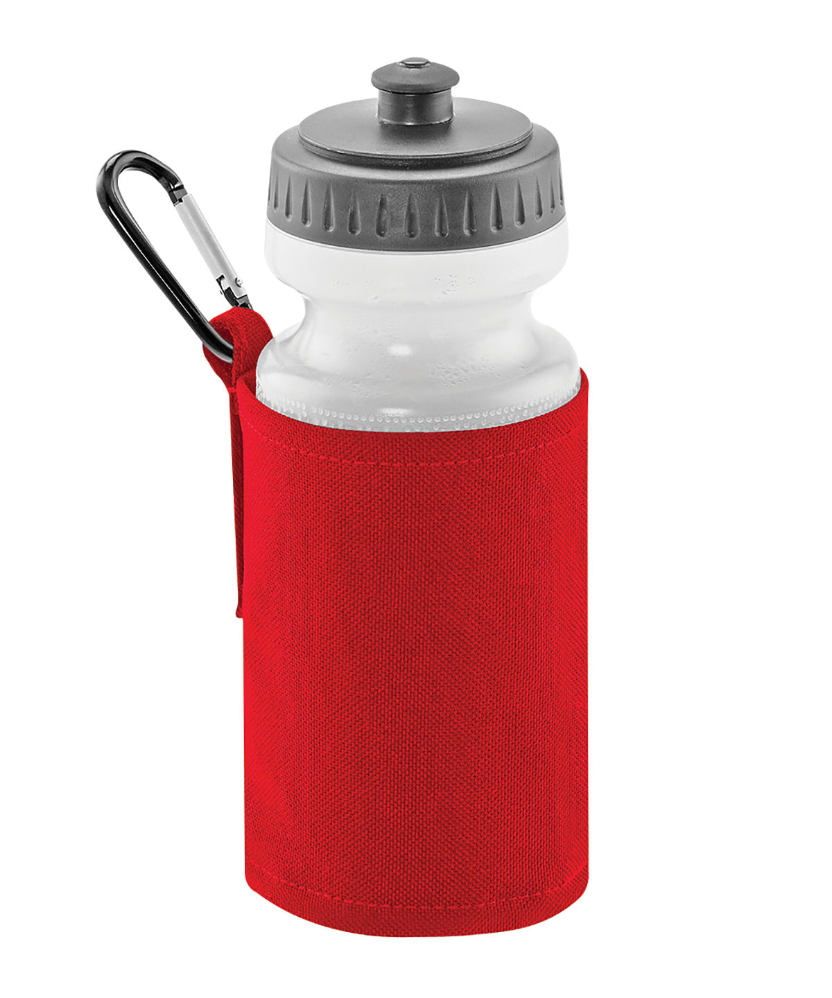 Water Bottle And Holder - QD440 - Classic Red O S - Customisable Bags