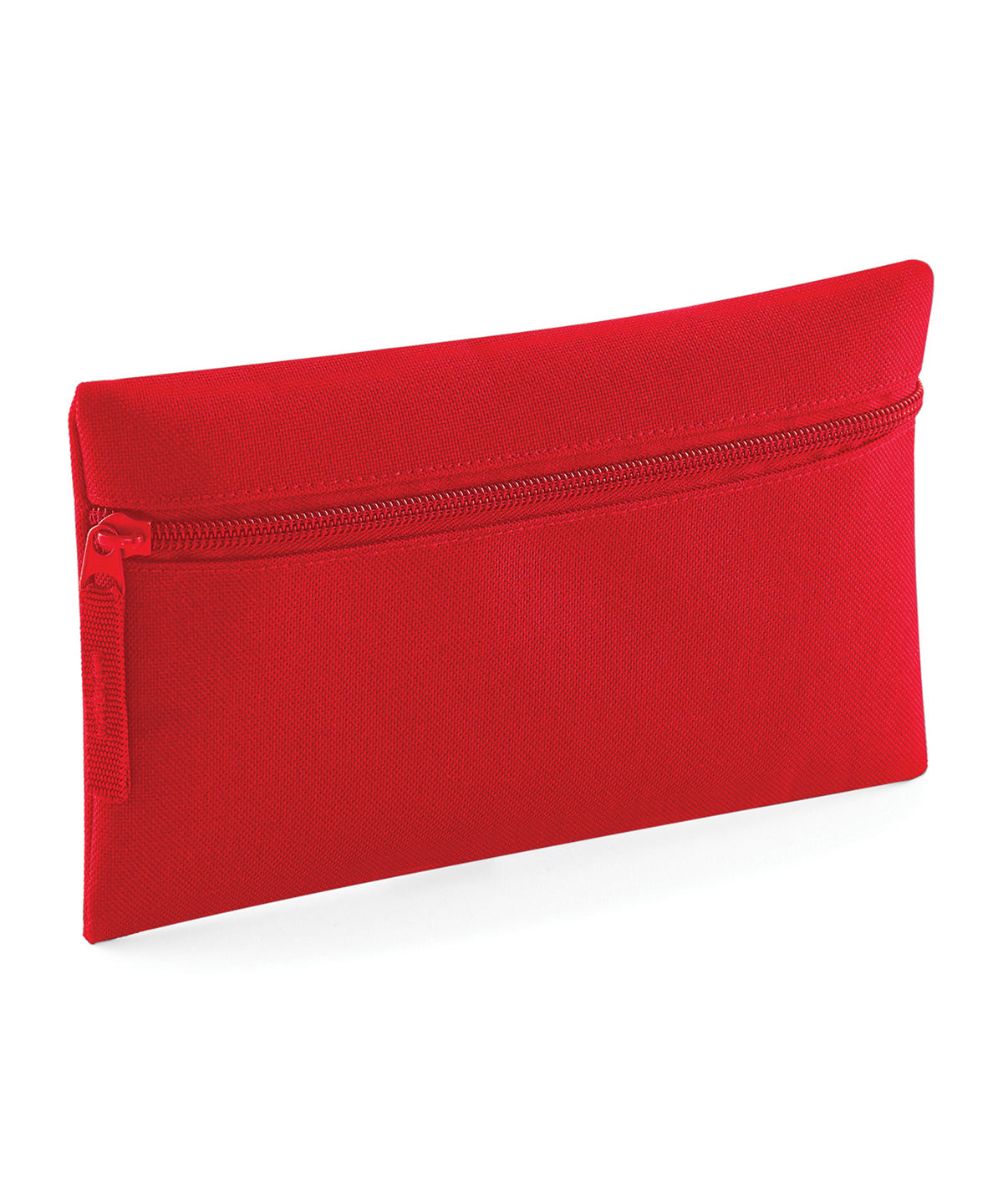 Pencil Case - QD442 - Classic Red O S - Customisable Bags