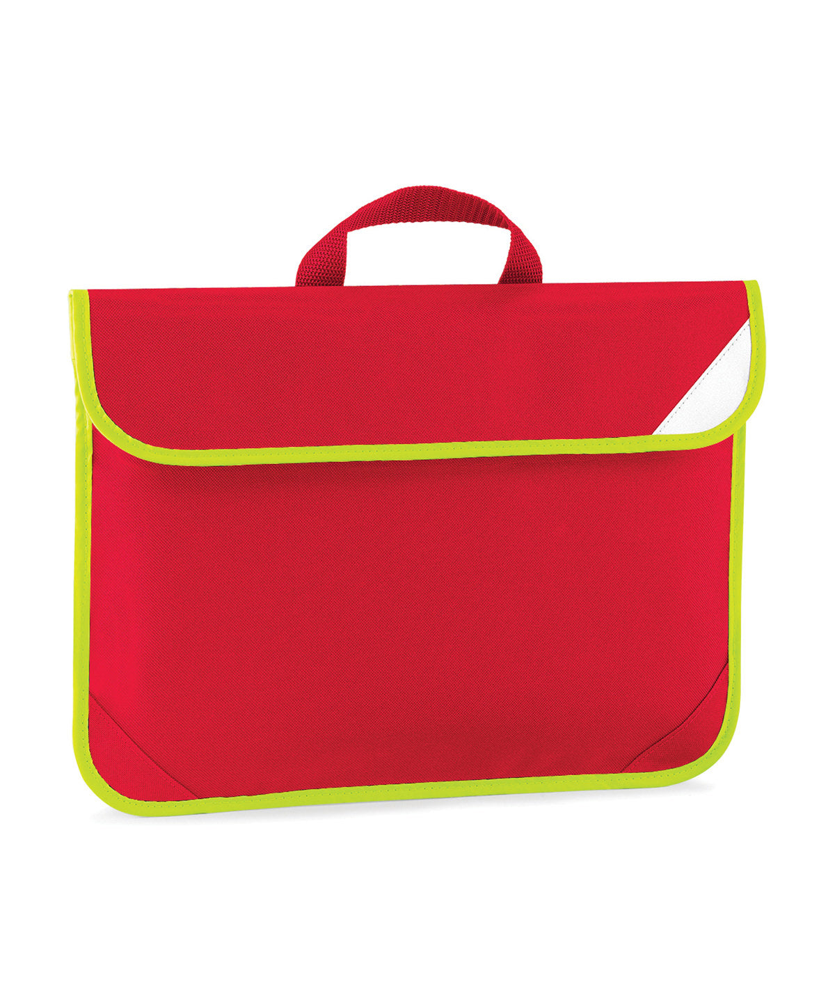 Enhanced Viz Book Bag - QD452 - Classic Red O S - Customisable Bags