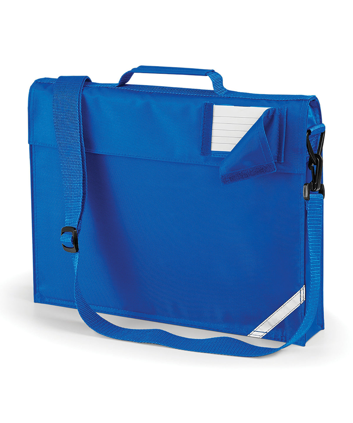 Junior Book Bag With Strap - QD457 - Bright Royal O S - Customisable Bags