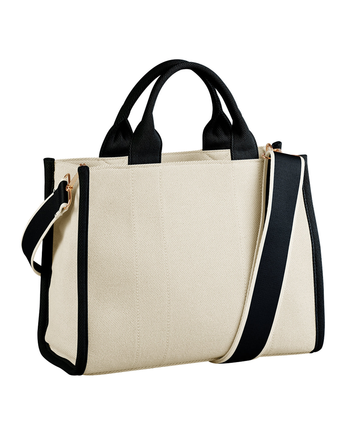 Puerto Medium Tote - QD632 - Natural Black O S - Customisable