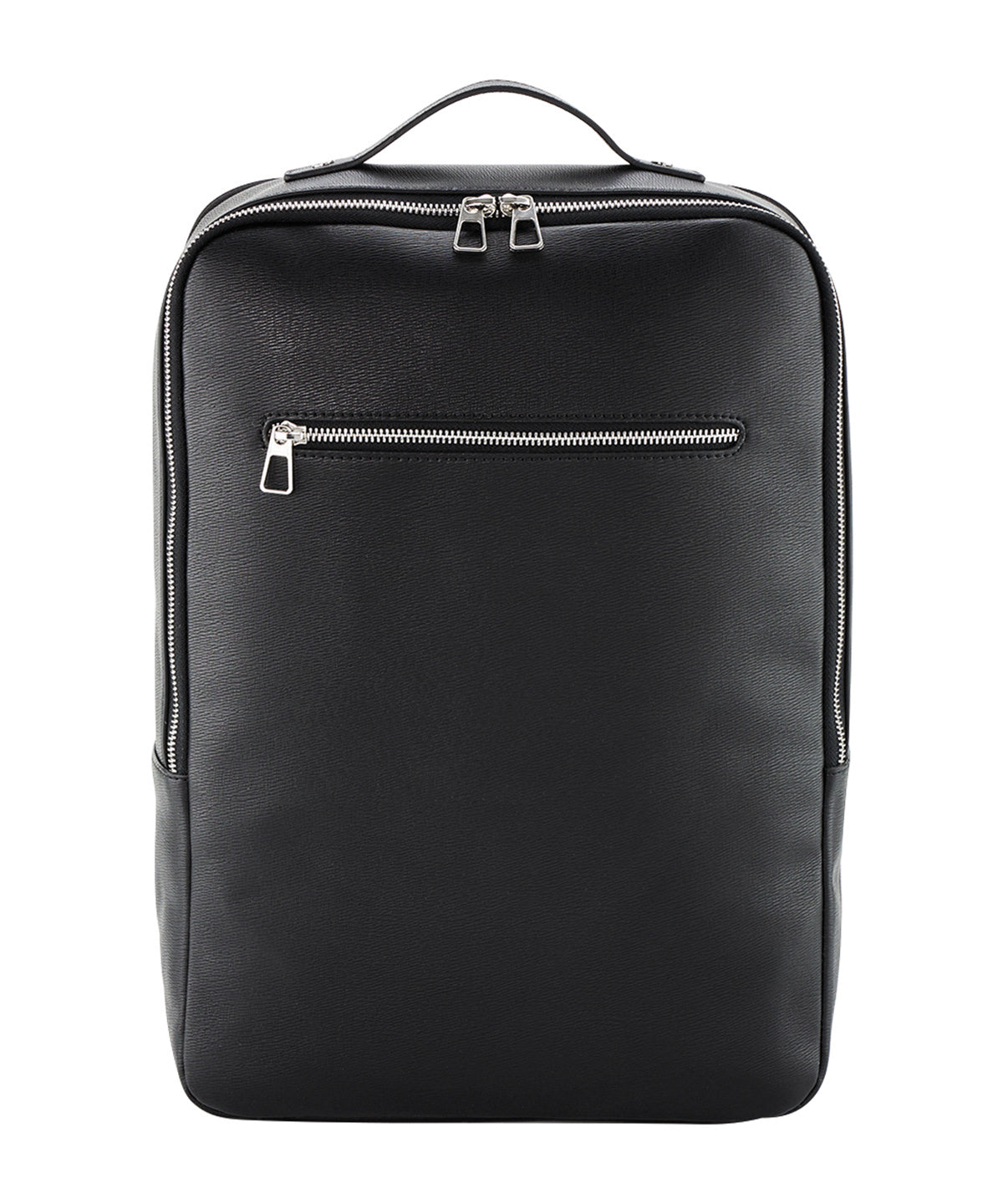 Tailored Luxe Backpack - QD774 - Black O S - Customisable Bags
