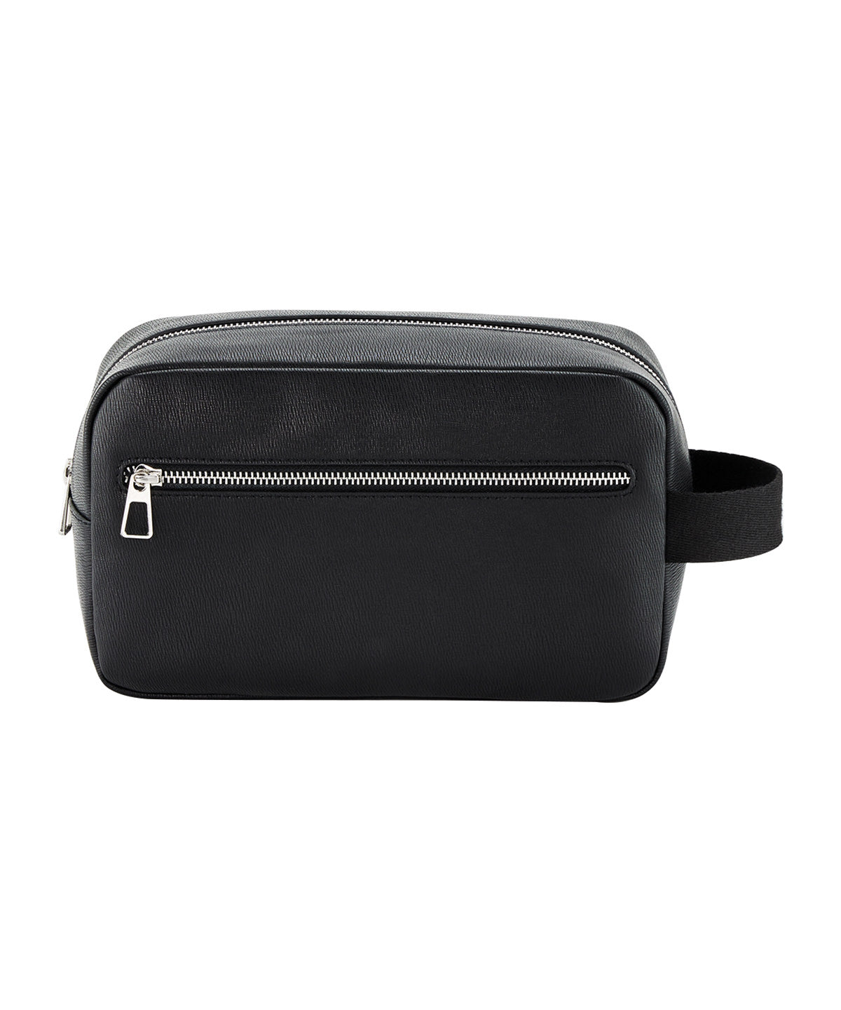 Tailored Luxe Wash Bag - QD779 - Black O S - Customisable Bags