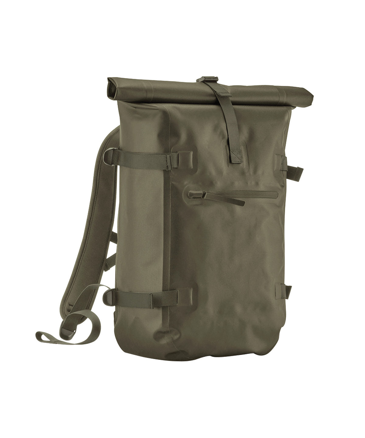 Waterproof Roll Top - QS575 - Covert Green O S - Customisable Bags