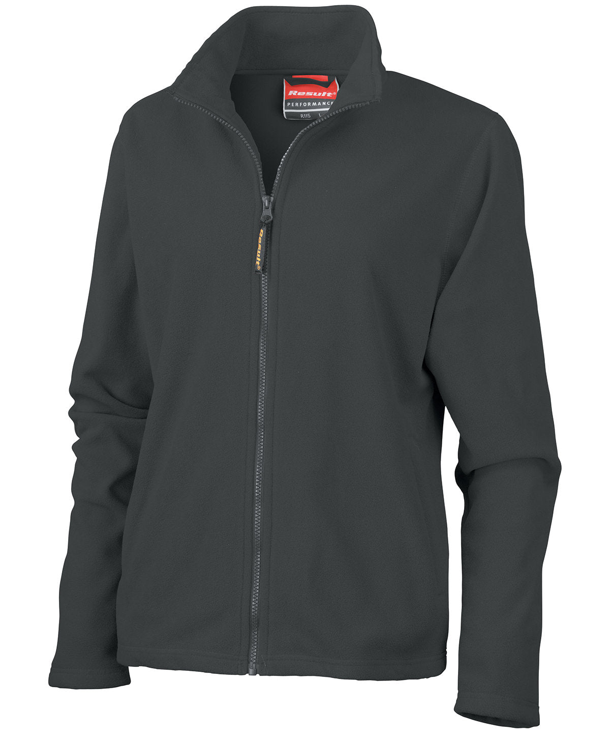 Womens Horizon Microfleece Jacket - R115F - Black - Customisable Jacket