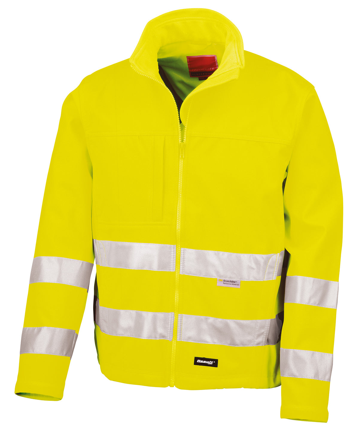 Hi Vis Softshell Jacket - R117X - Hi-Vis Yellow - Customisable Softshell Jacket