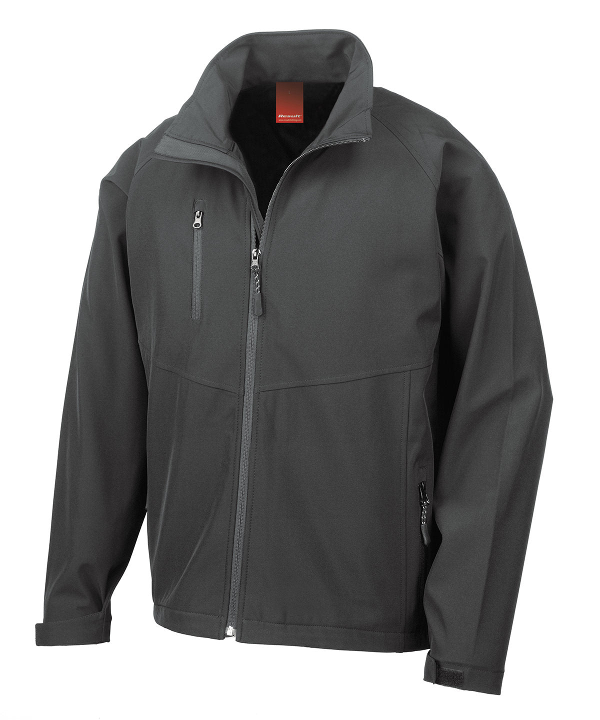 Mens Baselayer Softshell Jacket - R128M - Black - Customisable Softshell Jacket
