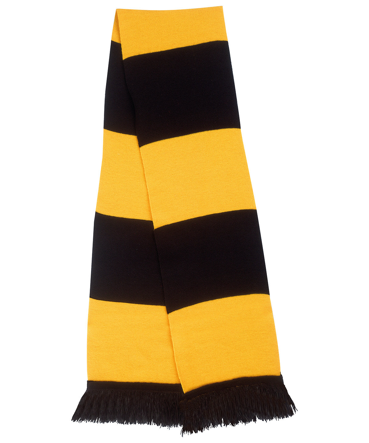 Team Scarf - R146X - Black Gold O S - Customisable Scarfs