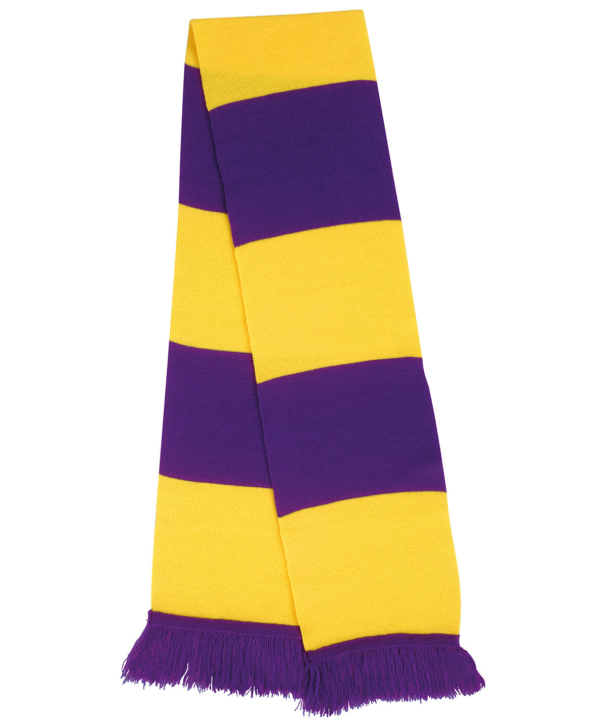 Team Scarf - R146X - Yellow Purple O S - Customisable Scarfs